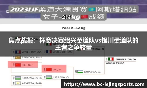 焦点战报：杯赛决赛绍兴柔道队vs银川柔道队的王者之争较量